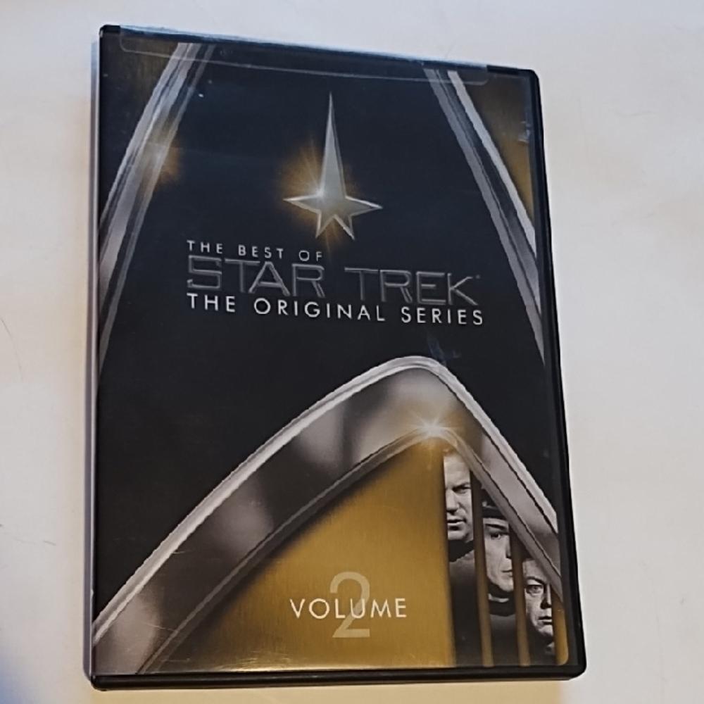 Star Trek The Original Series Volume 2 DVD - Black & Gold Cover
